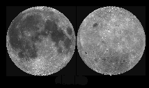 Две стороны Луны.